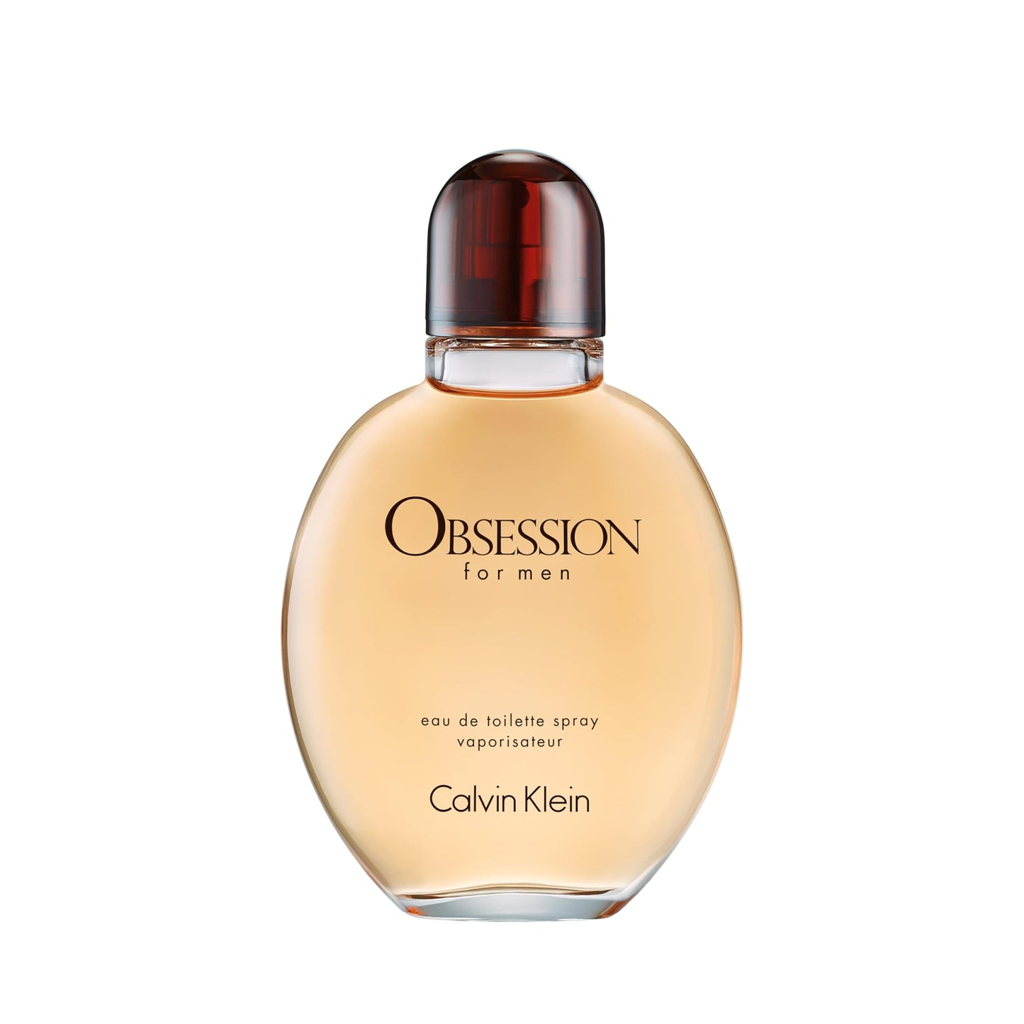 Calvin Klein Obsession for Men Eau de Toilette – Ambery Men's Cologne – With Notes of Bergamot,Mandarin, Lavender & Musk – Luxury Perfumes for Men – Long Lasting Fragrance, 4.2 Fl oz