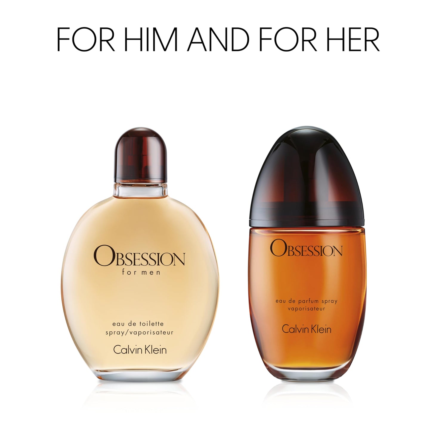 Calvin Klein Obsession for Men Eau de Toilette – Ambery Men's Cologne – With Notes of Bergamot,Mandarin, Lavender & Musk – Luxury Perfumes for Men – Long Lasting Fragrance, 4.2 Fl oz